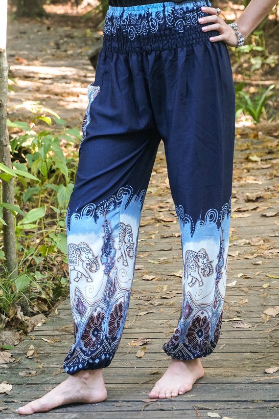 Hippie Pants Womens Boho Pants Yoga Pants Womens Hippie Purple Elephant  Pants Pants: @bangkokpants ✓Available in Amazon Store Link shop:… |  Instagram